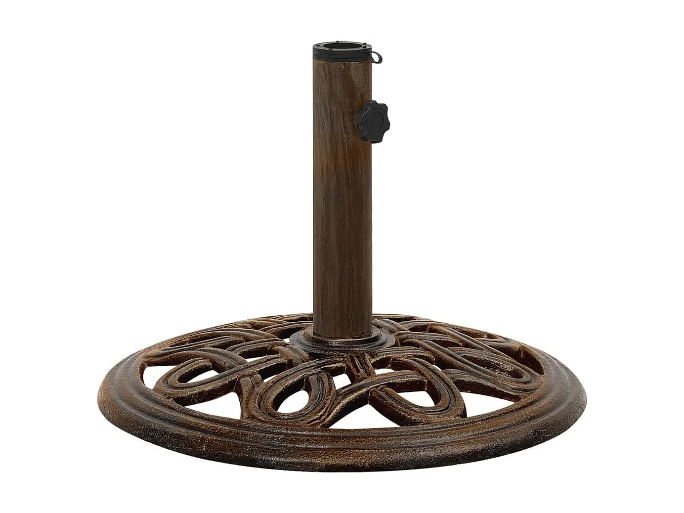 Belfort  Sonnenscrmständer Bronzen 40x40x32 cm Gusseisen