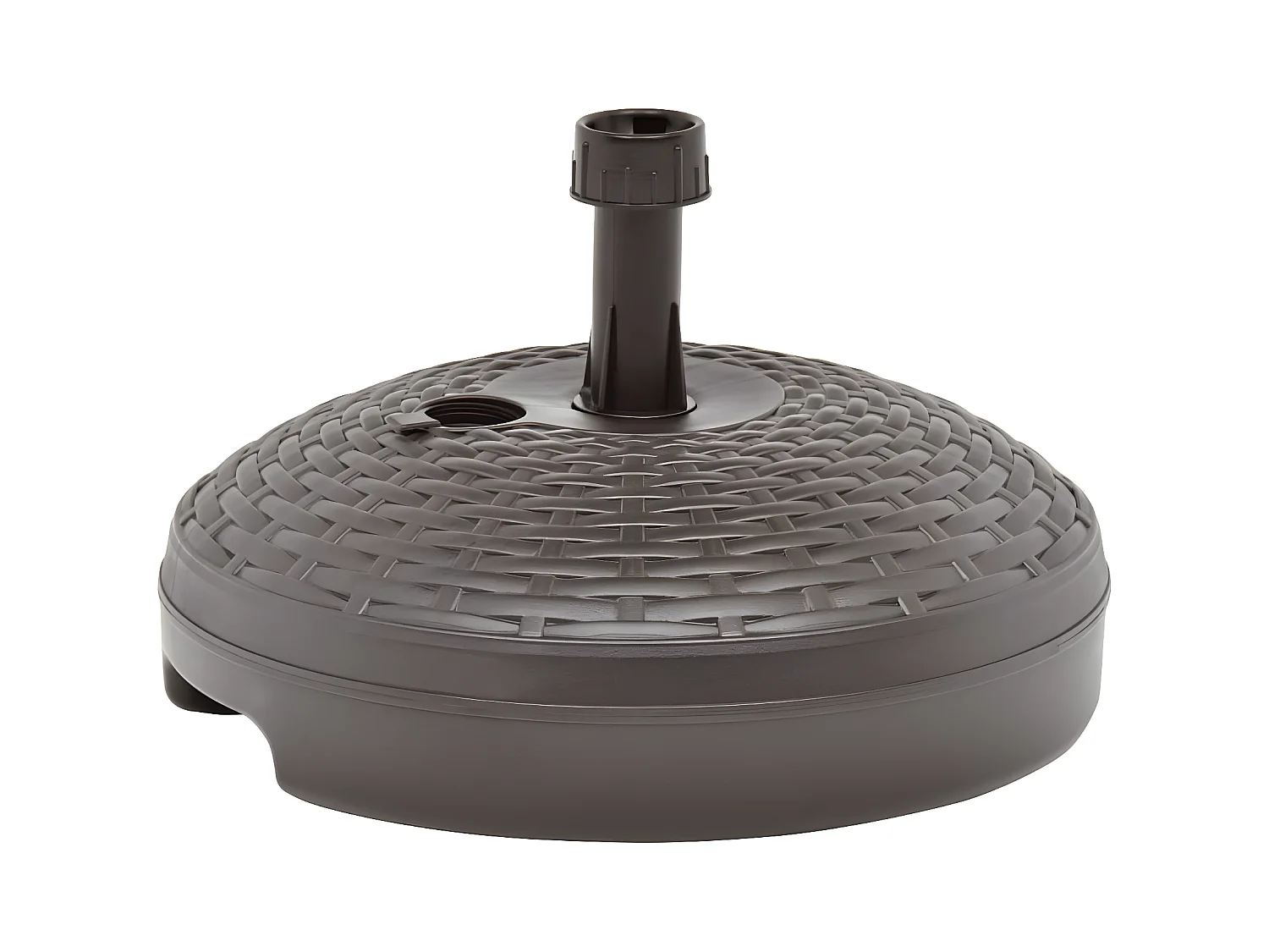 Dewey  Base de sombrilla rellenable arena/agua ratán de plástico 20 L