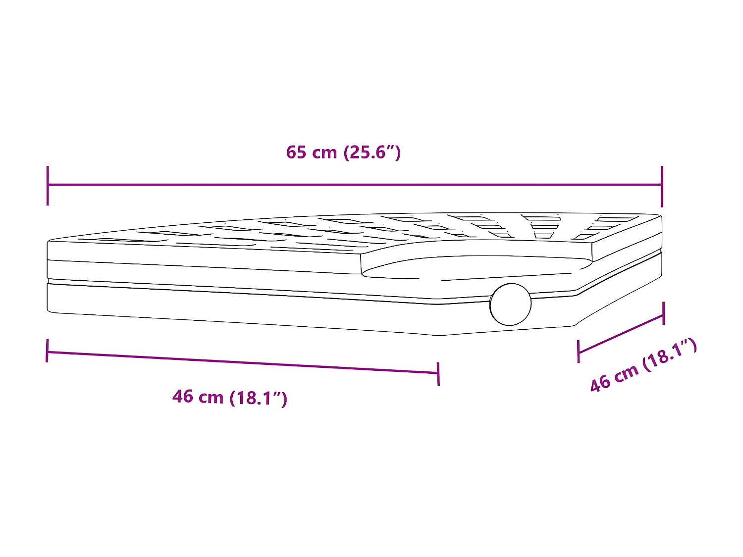 Paul-Fabrice  Poids de base de parasol et poignée pour parasols à pied croisé