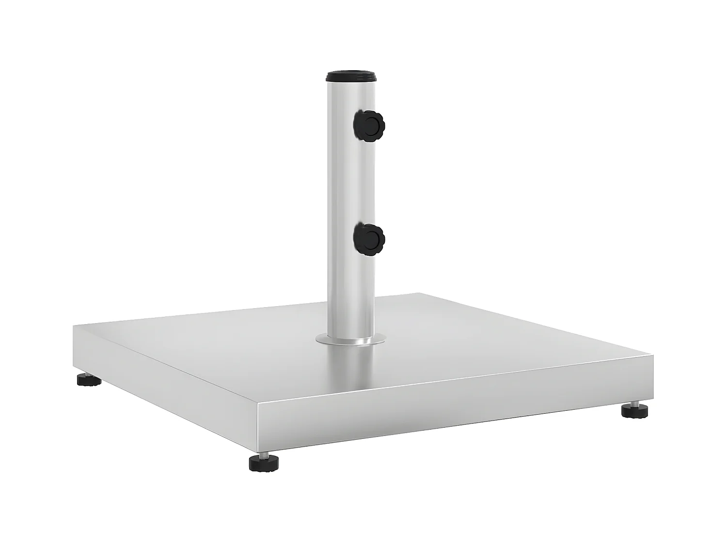 Jean-Baptiste-Philippe  Base de parasol pour mâts Ø32/38/48 mm 28 kg carré