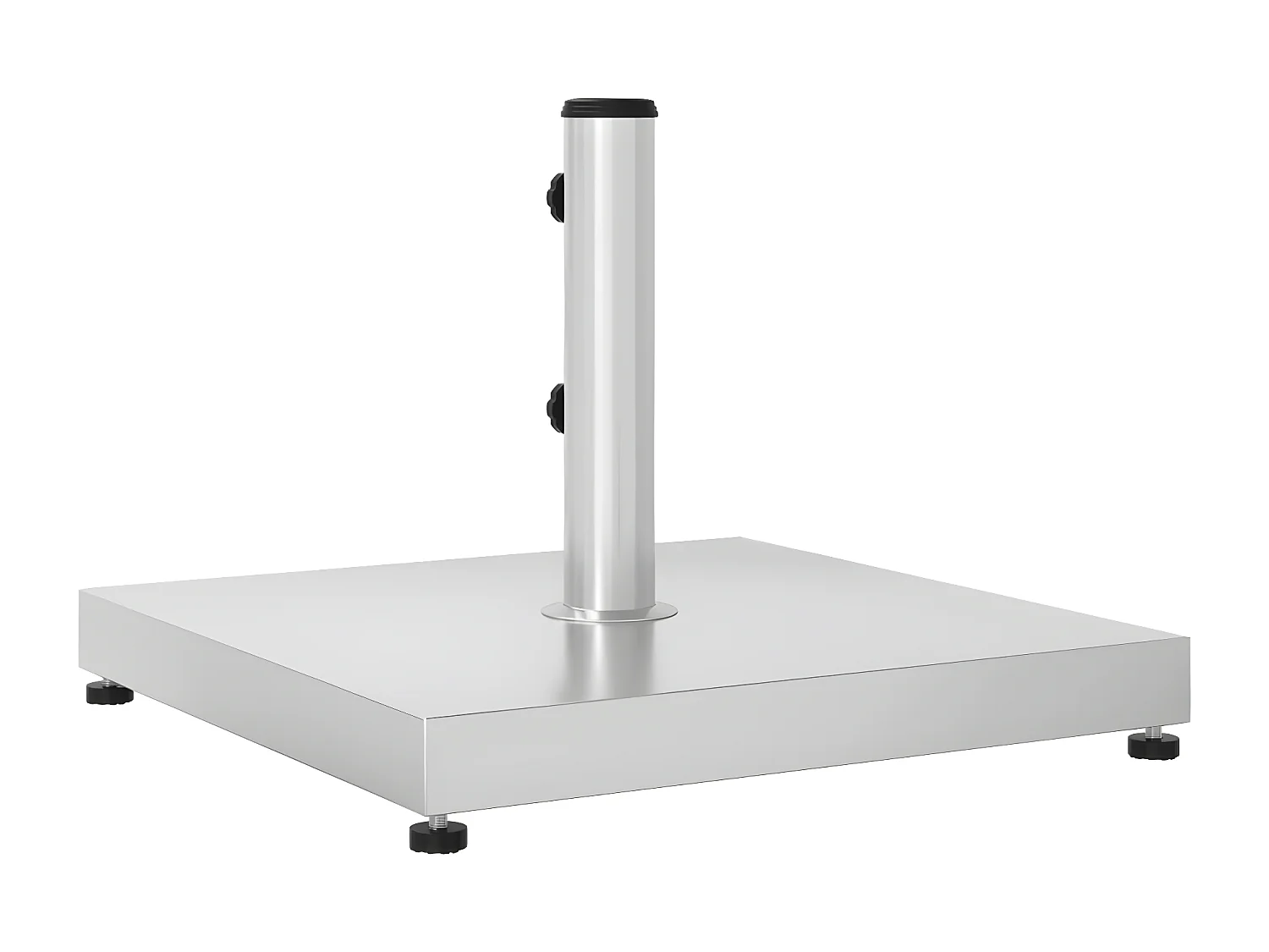 Jean-Baptiste-Philippe  Base de parasol pour mâts Ø32/38/48 mm 28 kg carré