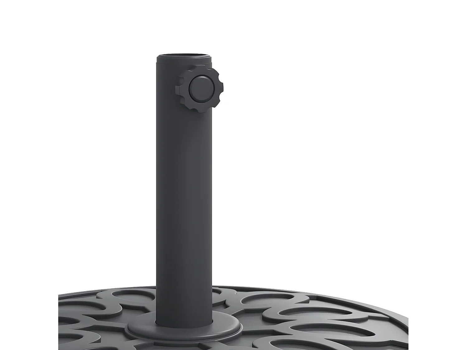 Helion  Base per Ombrellone per Pali Ø38/48 mm 25 kg Rotonda