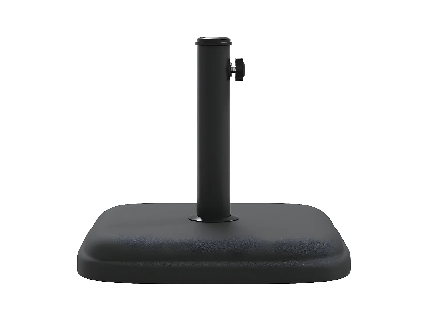 Garden Furniture -  Base de sombrilla cuadrada para palos de Ø32/35/38 mm 11 kg