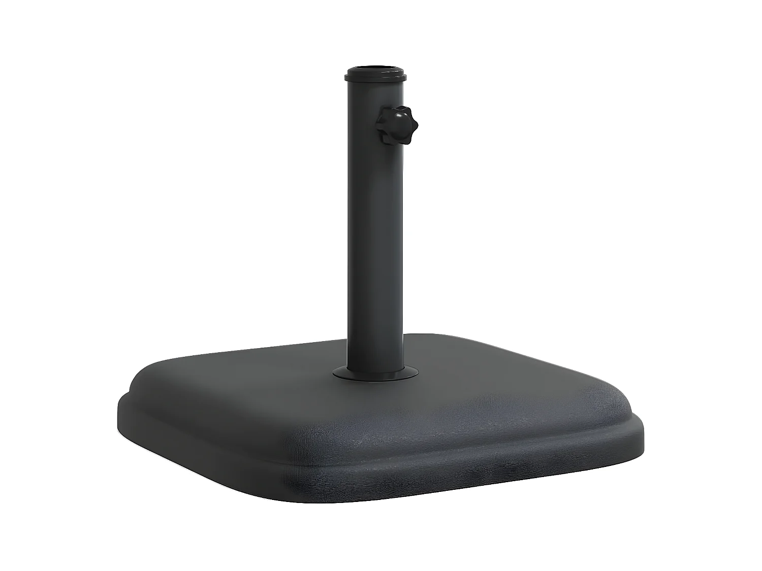 Garden Furniture -  Base de parasol pour mâts Ø32/35/38 mm 11 kg carré