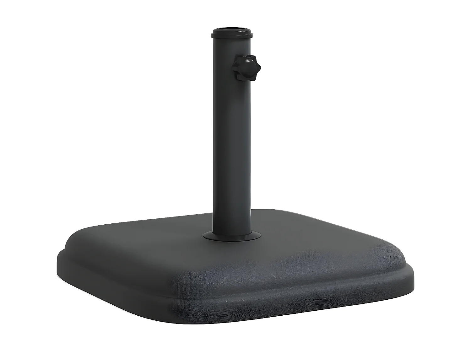 Garden Furniture -  Base de parasol pour mâts Ø32/35/38 mm 11 kg carré