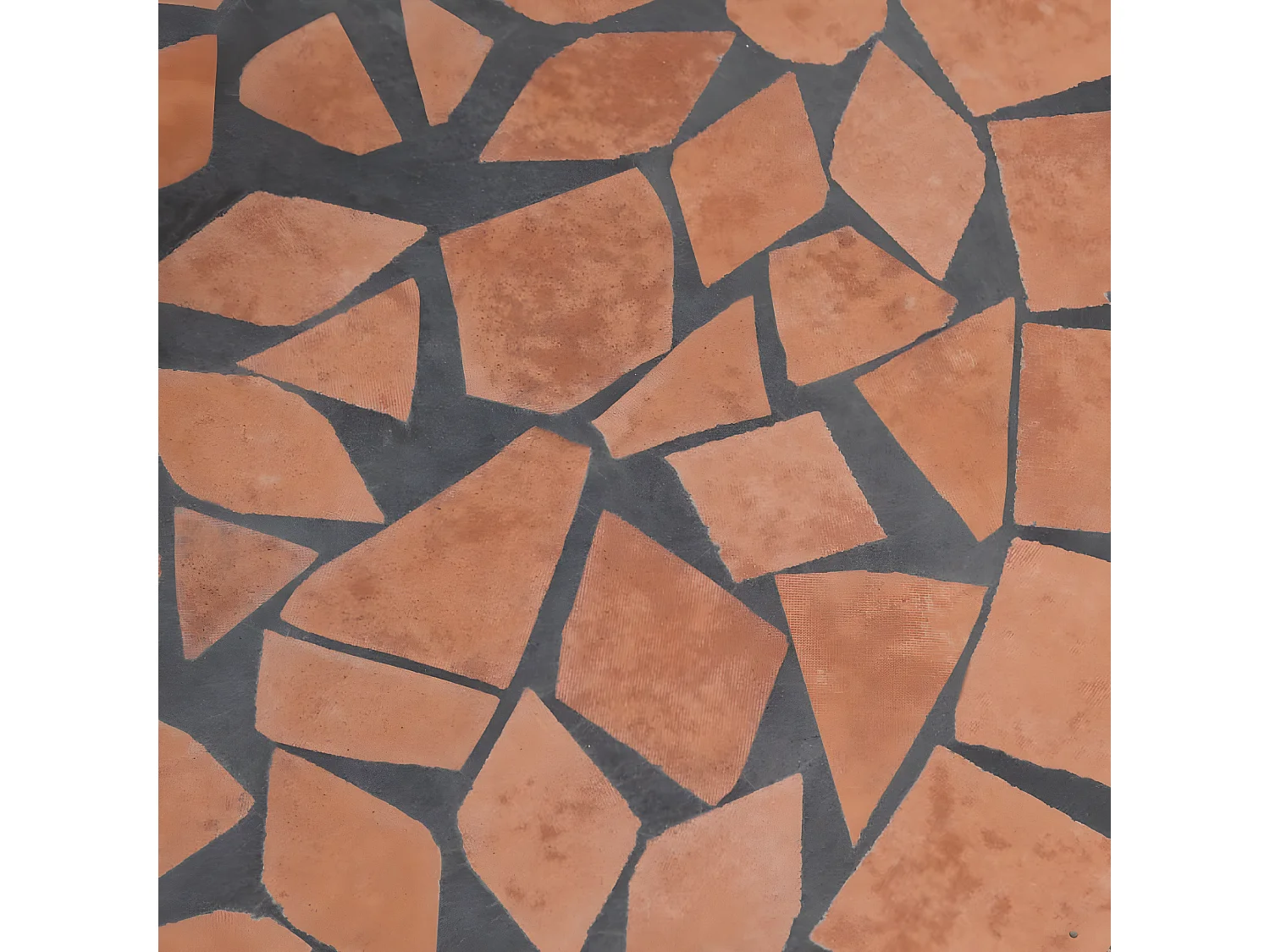 Zoey  Base per Ombrellone Terracotta Rotonda 12 kg