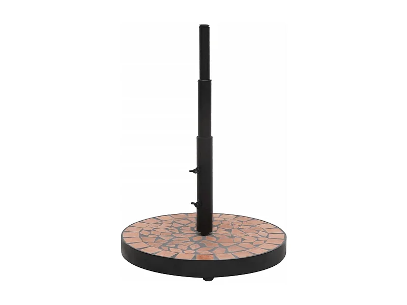 Zoey  Parasolvoet rond 12 kg terracottakleurig