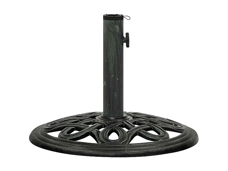 Belfort  Socle de parasol Vert 40x40x32 cm Fonte