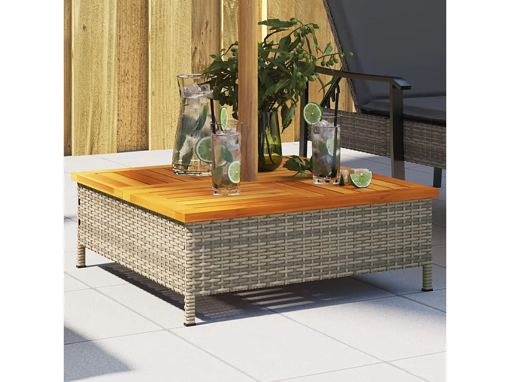 Corigliano-Rossano  Verkleidung für Sonnenscrmständer Grau 70x70x25 cm Akazie