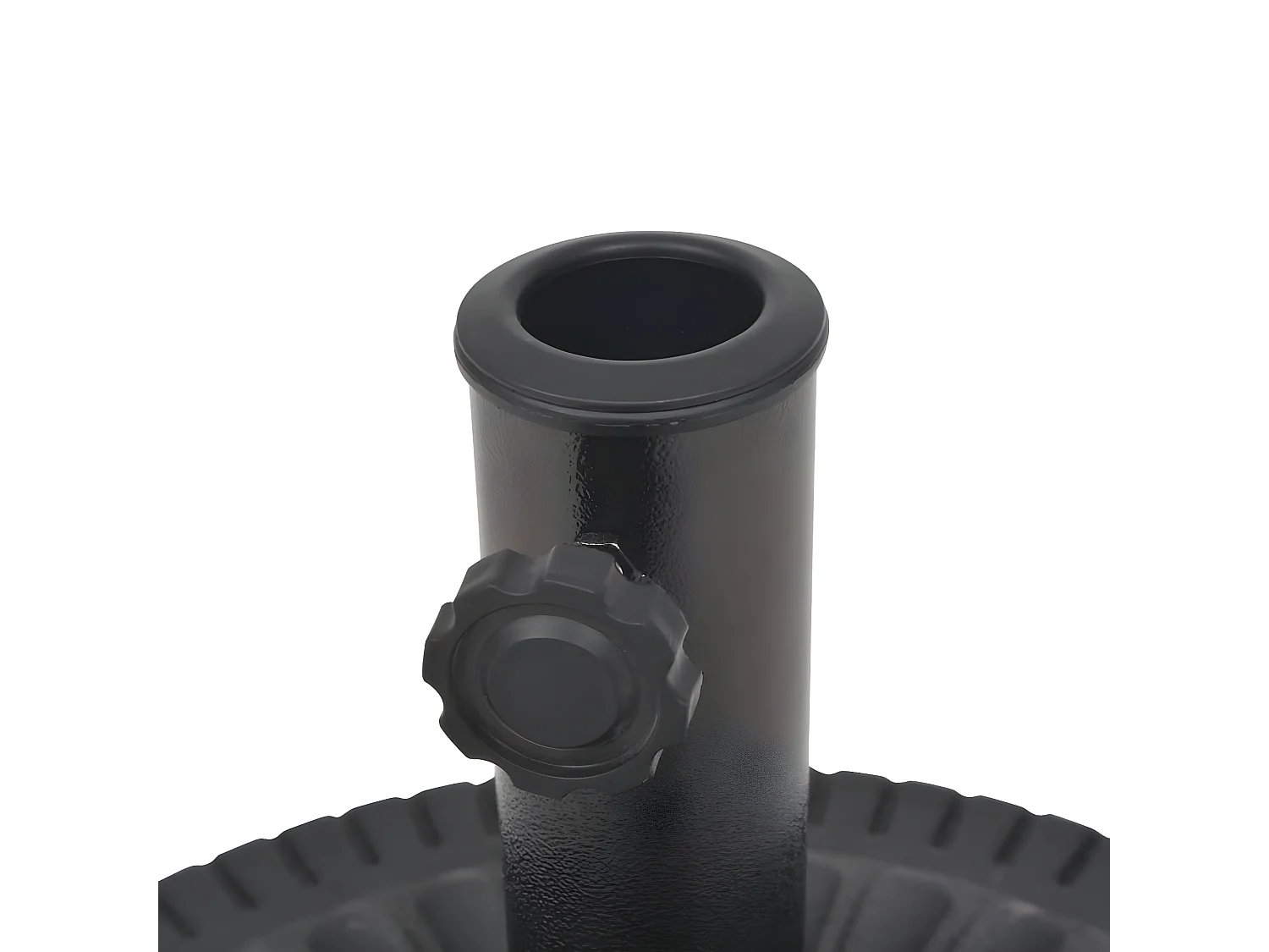 Jyrna  Parasolvoet rond 29 kg hars zwart