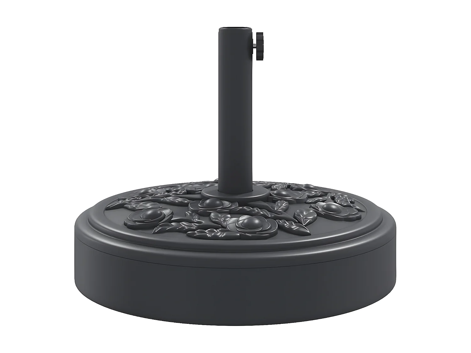 Seldor  Parasolvoet voor stokken van Ø38 / 48 mm 25 kg rond