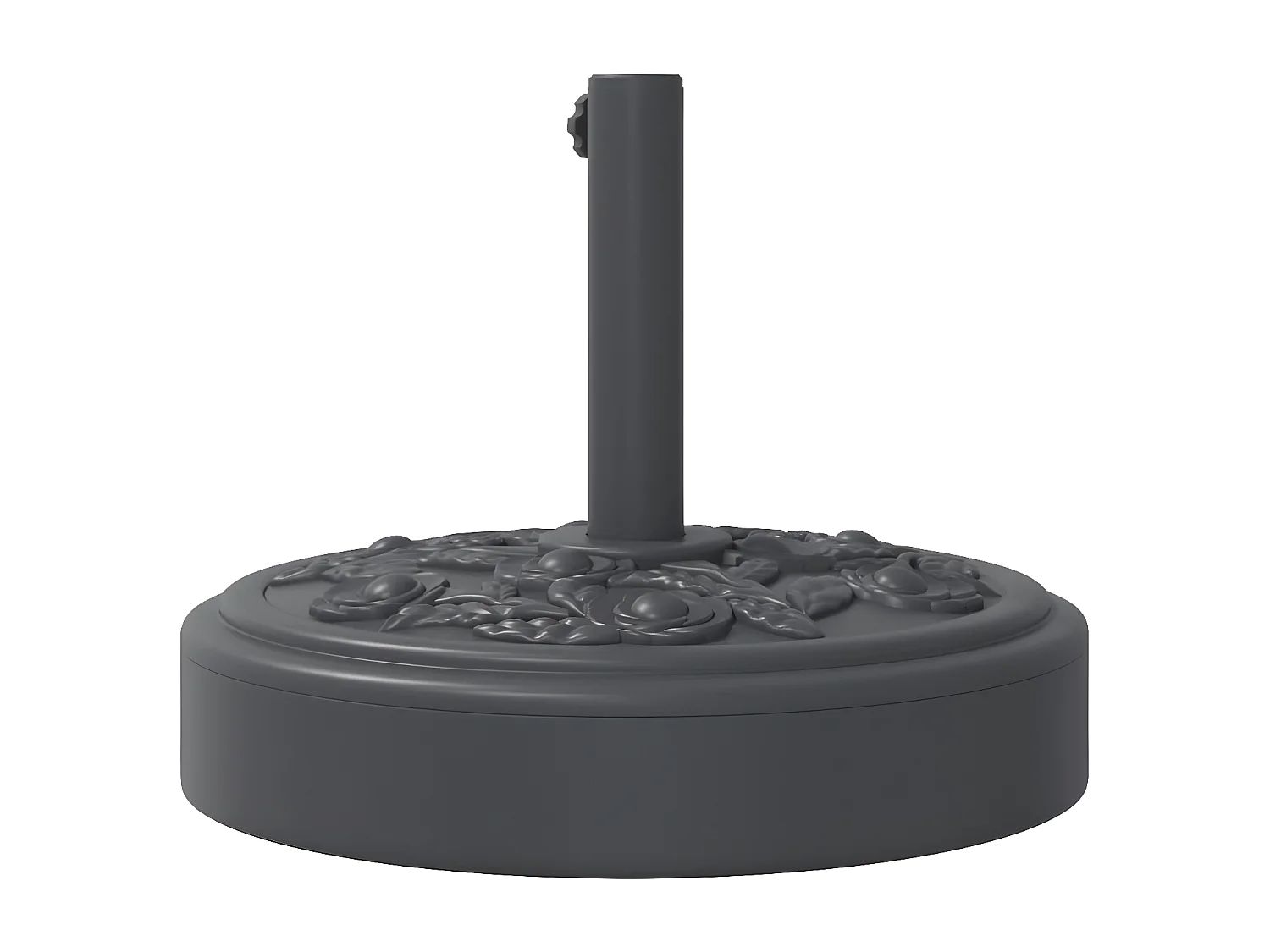 Seldor  Parasolvoet voor stokken van Ø38 / 48 mm 25 kg rond