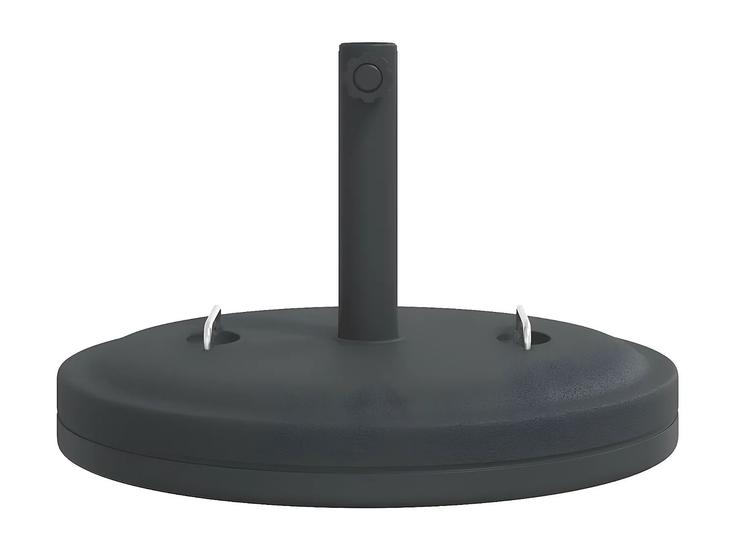 Sophie-Jocelyne  Parasolvoet met handgrepen voor stok van Ø38 / 48 mm 25 kg rond