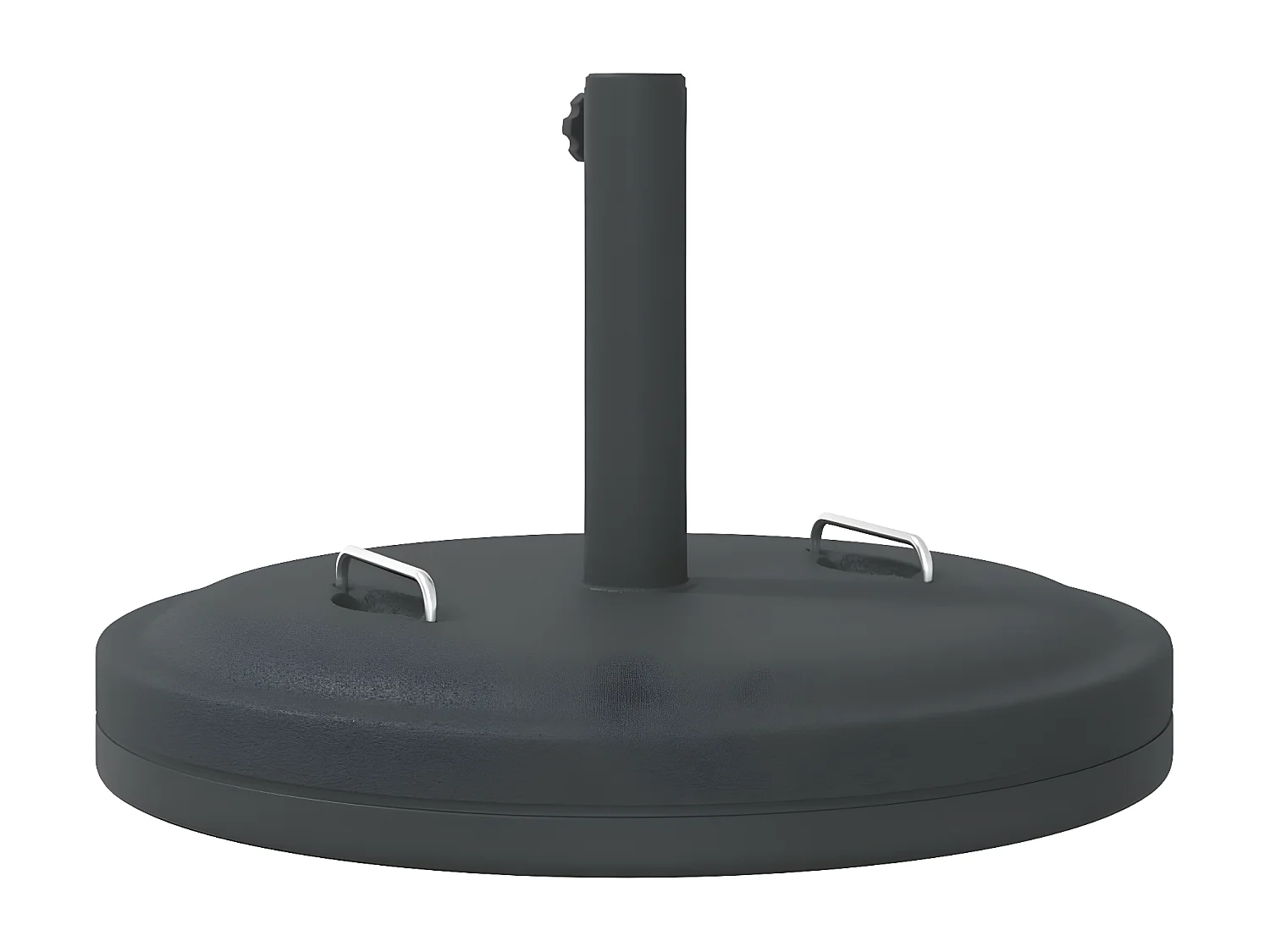 Sophie-Jocelyne  Parasolvoet met handgrepen voor stok van Ø38 / 48 mm 25 kg rond