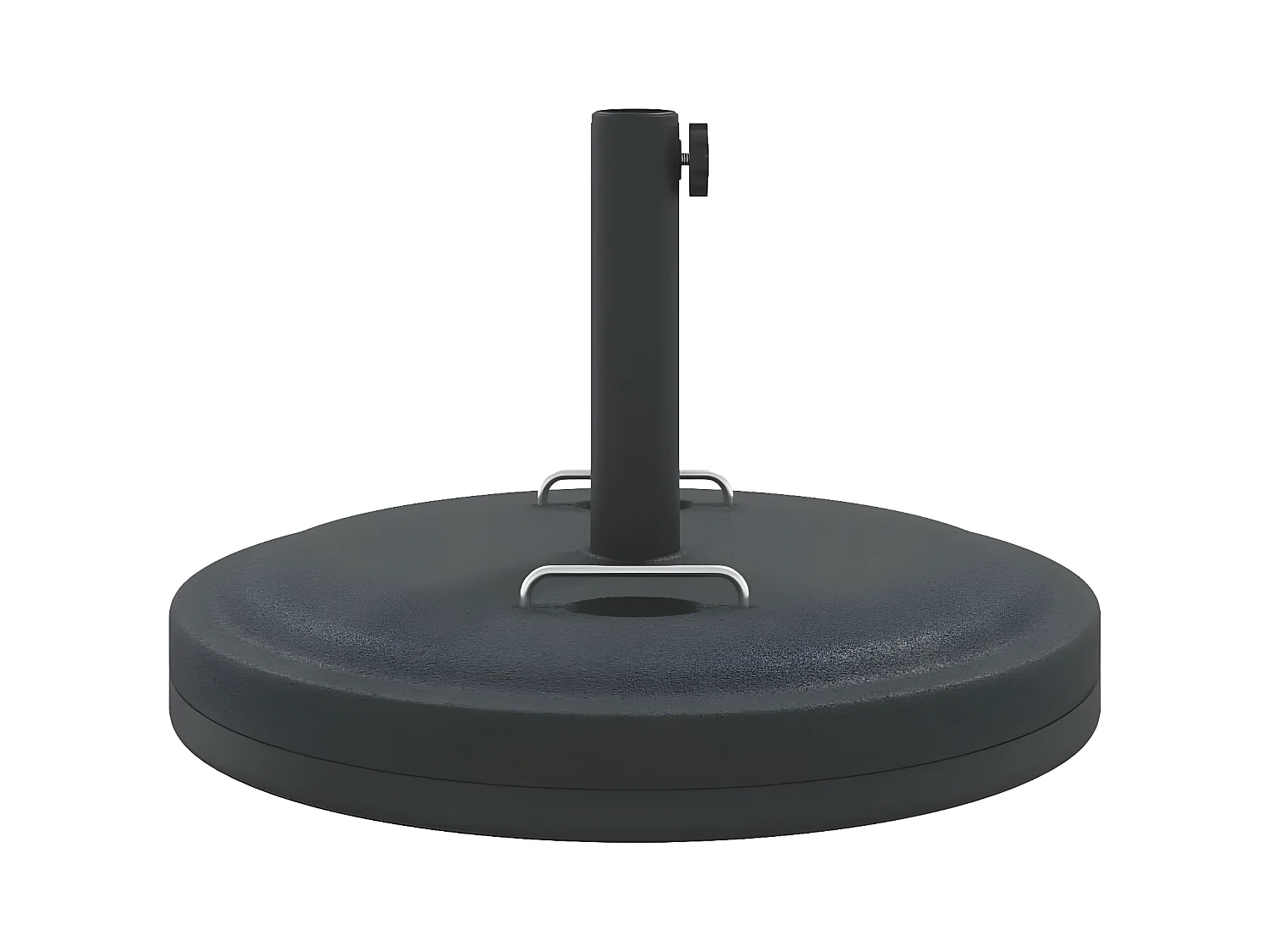 Sophie-Jocelyne  Parasolvoet met handgrepen voor stok van Ø38 / 48 mm 25 kg rond