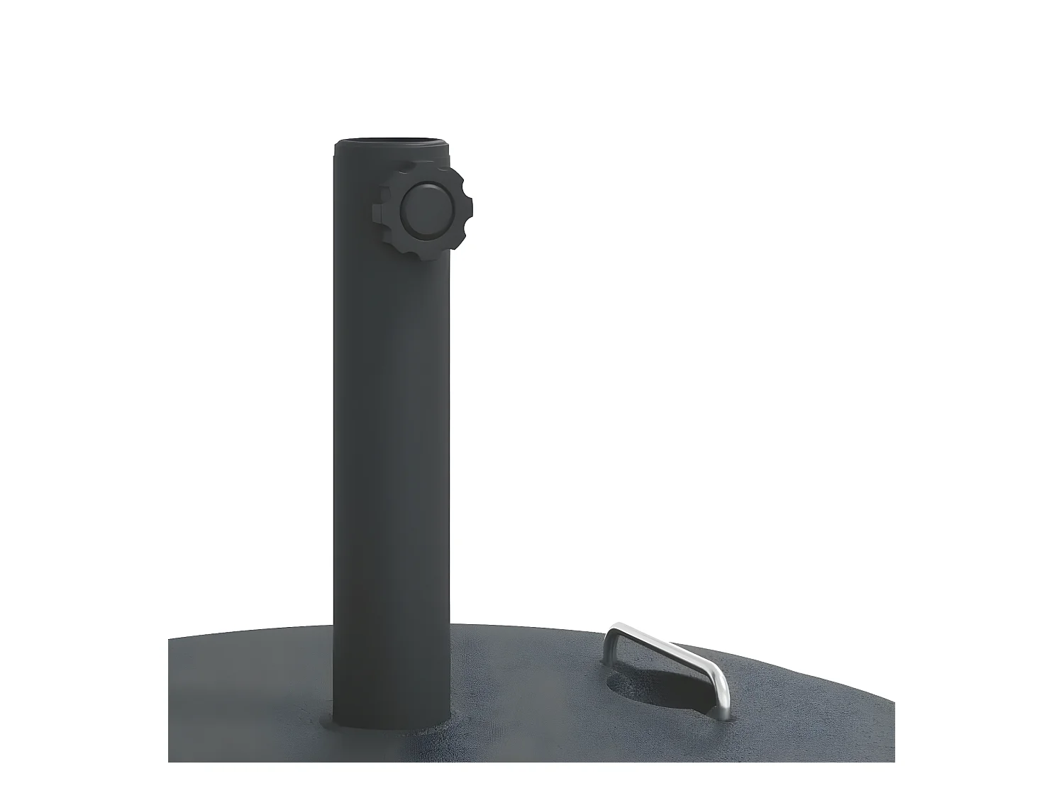 Sophie-Jocelyne  Parasolvoet met handgrepen voor stok van Ø38 / 48 mm 25 kg rond