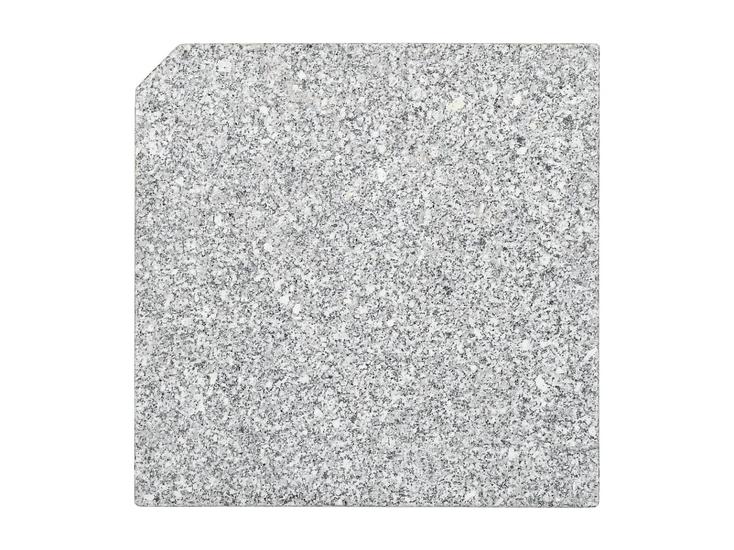 Janiya  Scrm-Gewichtsplatten 4 Stk. Quadratisch Grau Granit 100 kg