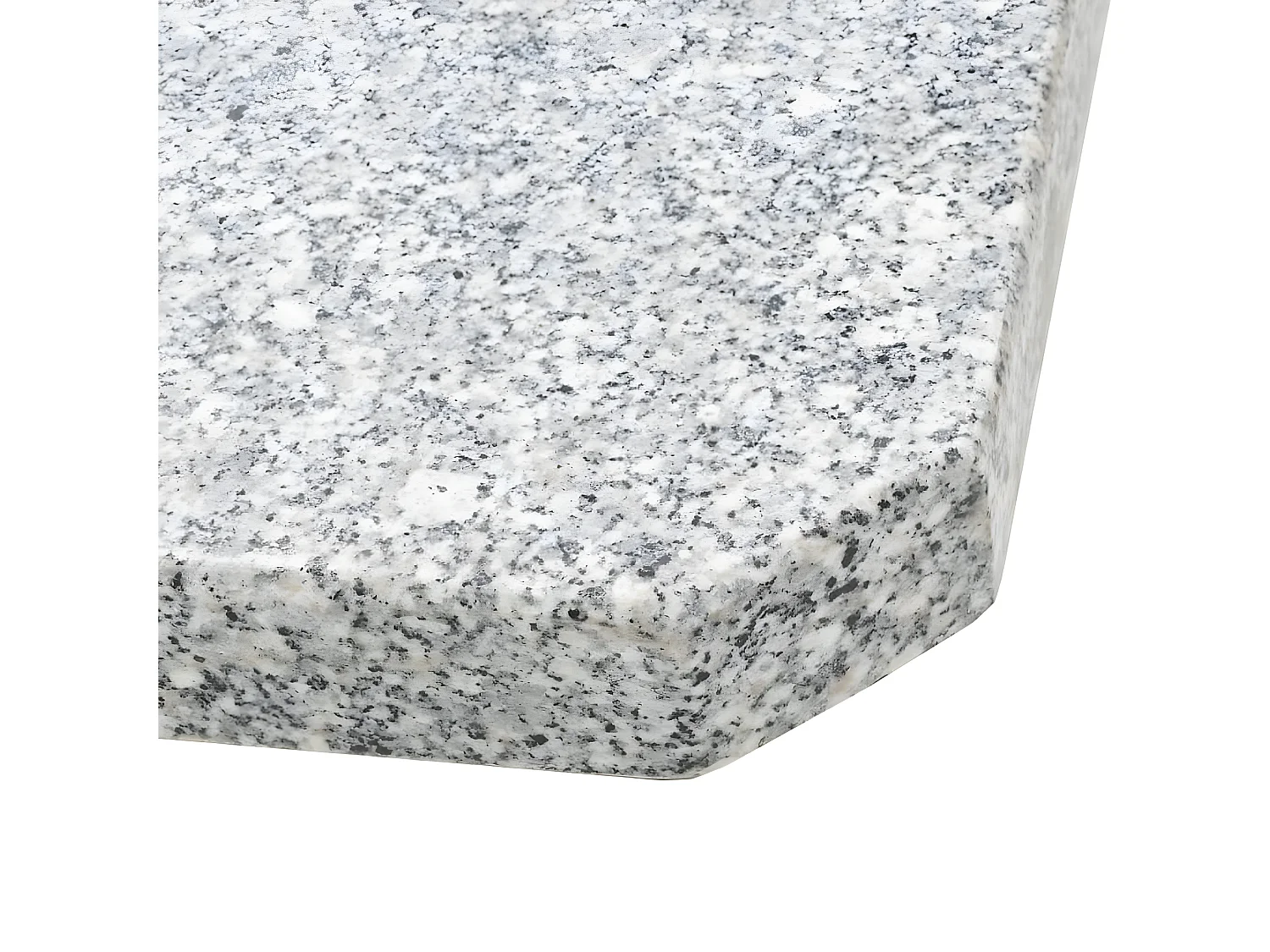 Janiya  Scrm-Gewichtsplatten 4 Stk. Quadratisch Grau Granit 100 kg