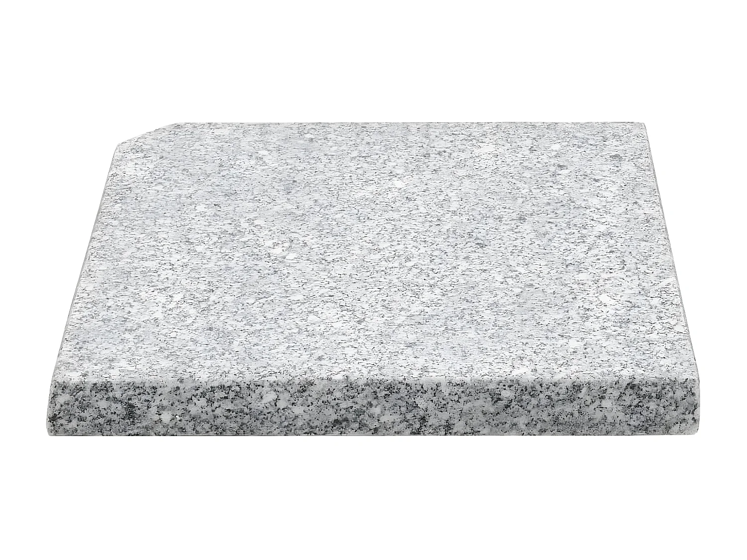 Janiya  Scrm-Gewichtsplatten 4 Stk. Quadratisch Grau Granit 100 kg