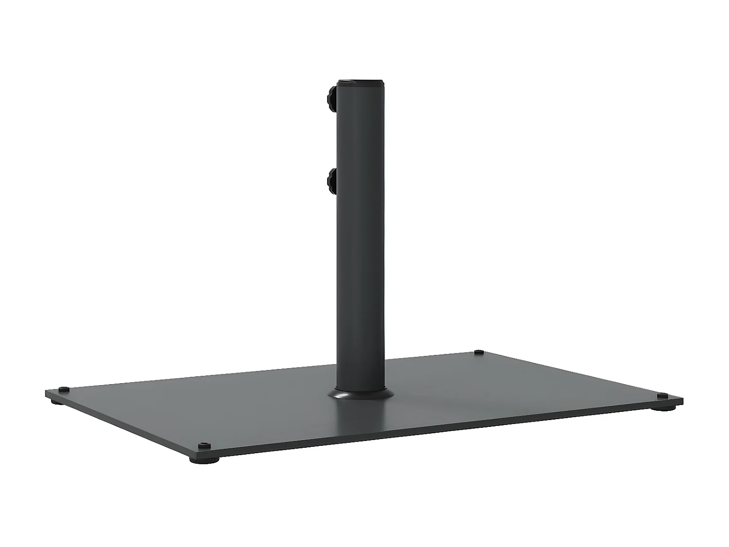 Tjalrin  Base de sombrilla redonda para palos de Ø32/38/48 mm 15 kg