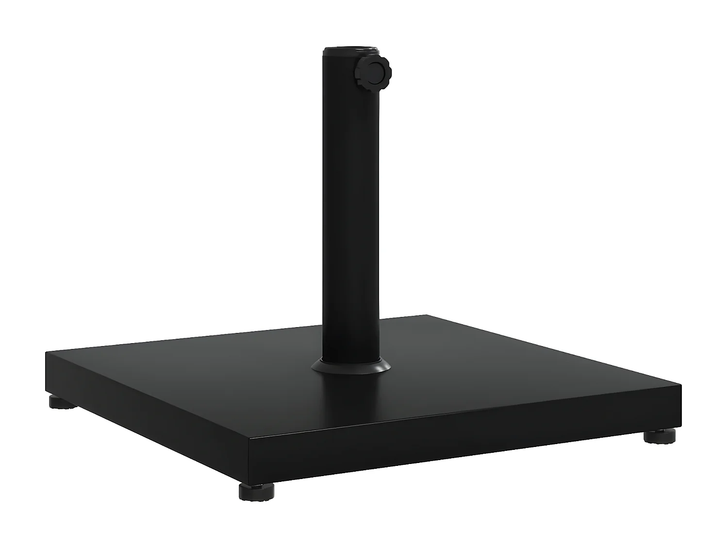 Garden Furniture -  Sonnenscrmständer Ø32/38/48 mm Mast 18 kg Quadratisch