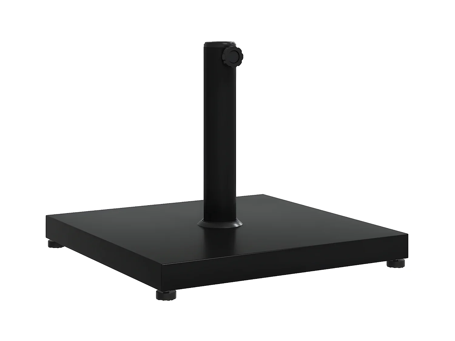 Garden Furniture -  Base de parasol pour mâts Ø32/38/48 mm 18 kg carré