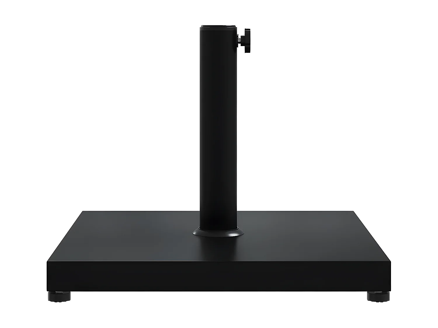 Garden Furniture -  Base de parasol pour mâts Ø32/38/48 mm 18 kg carré