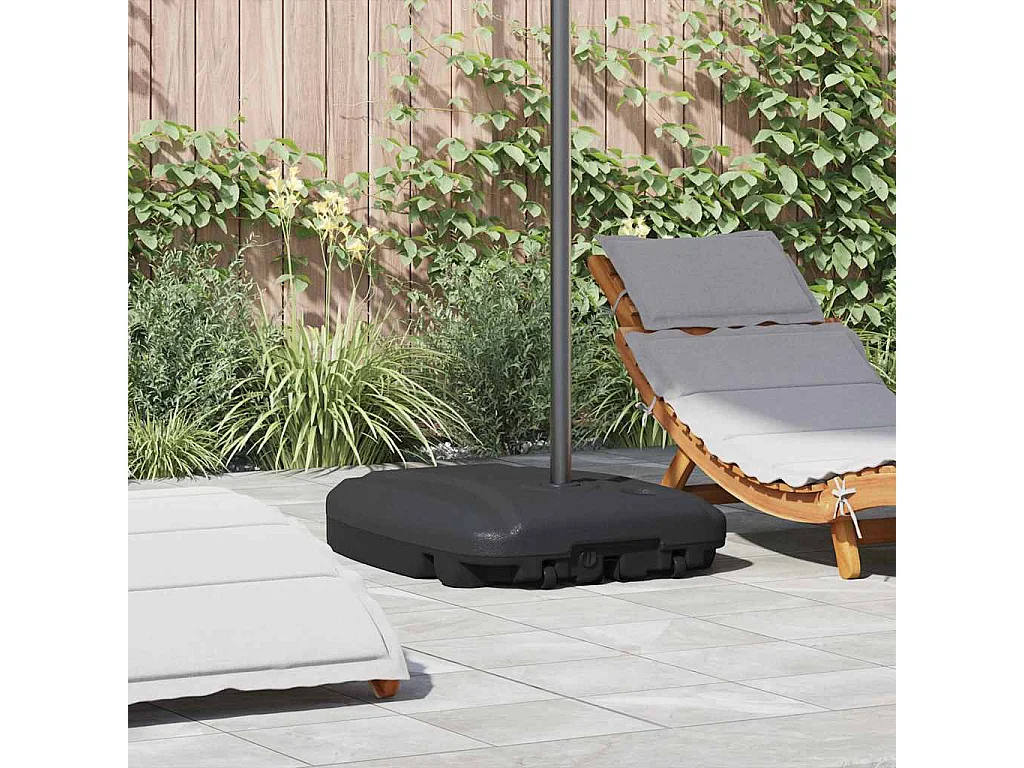 Garden Furniture -  Parasolvoet zwart