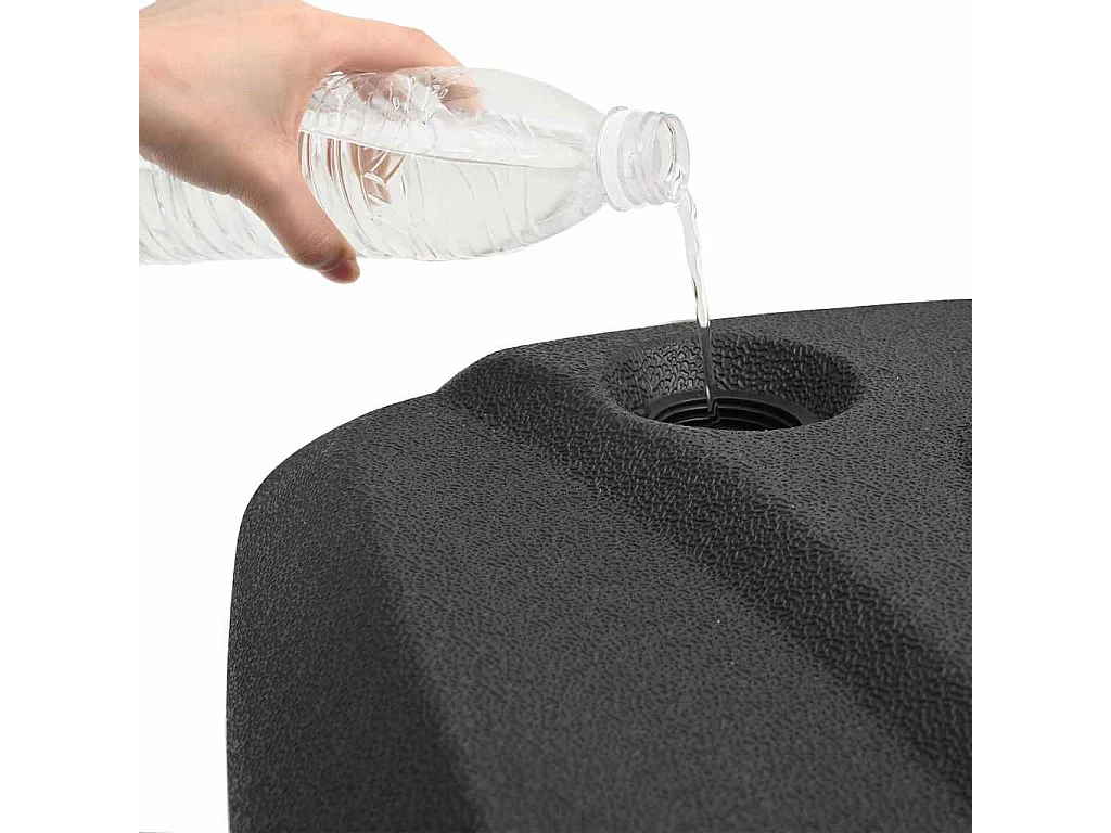 Garden Furniture -  Parasolvoet zwart