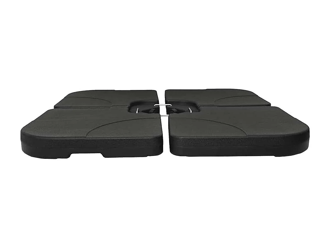 Garden Furniture - Base de parasol portable Sable/Eau 60 L