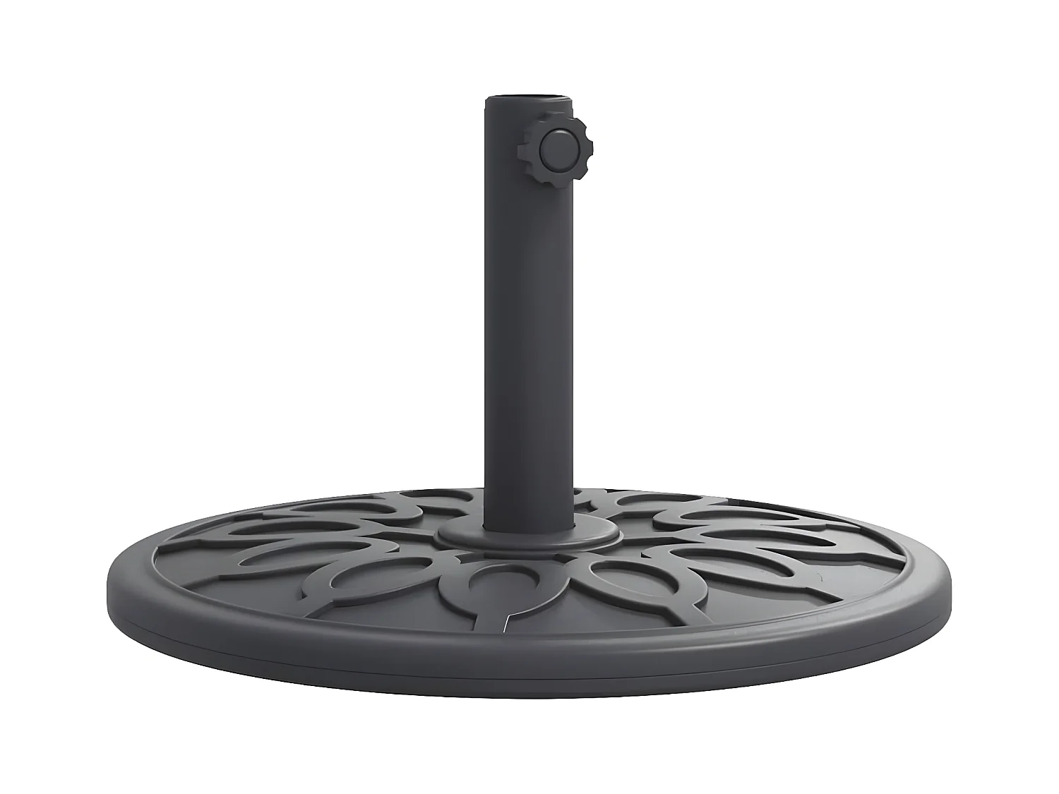 Helion  Base de parasol pour mâts Ø38 / 48 mm 12 kg rond