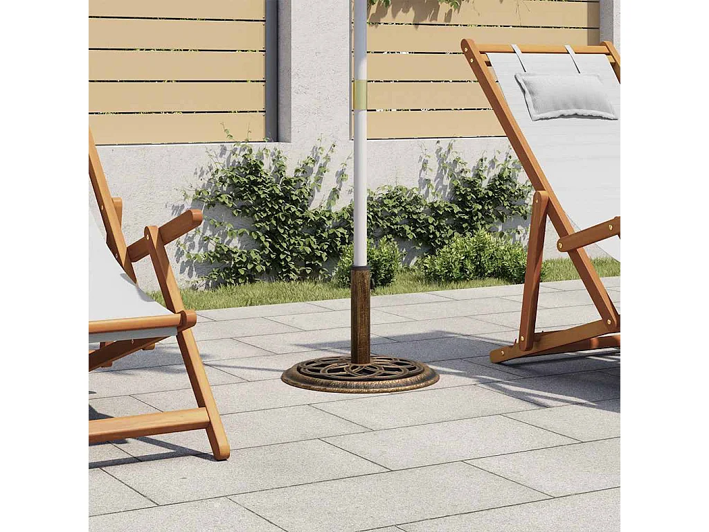 Belfort  Sonnenscrmständer Bronzen 44x44x31 cm Gusseisen