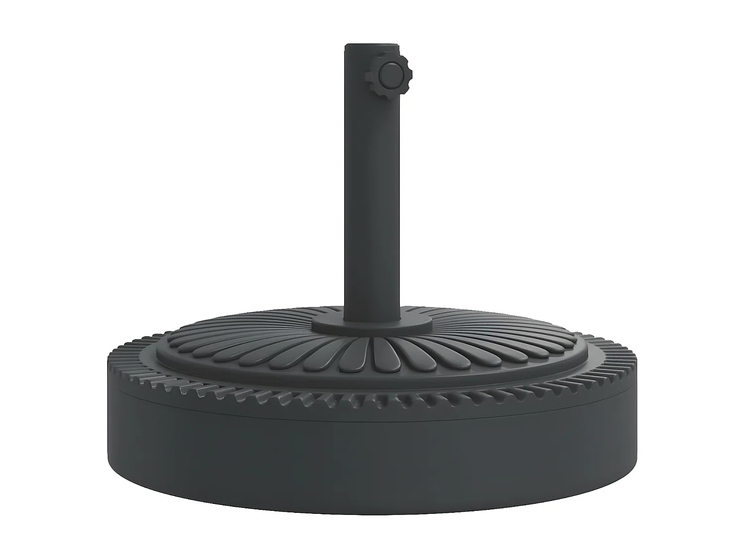 Tiar  Sonnenscrmständer für Ø38/48 mm Mast 25 kg Rund