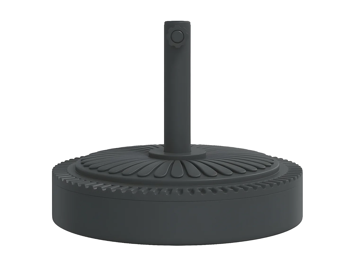 Tiar  Base per Ombrellone per Pali Ø38/48 mm 25 kg Rotonda