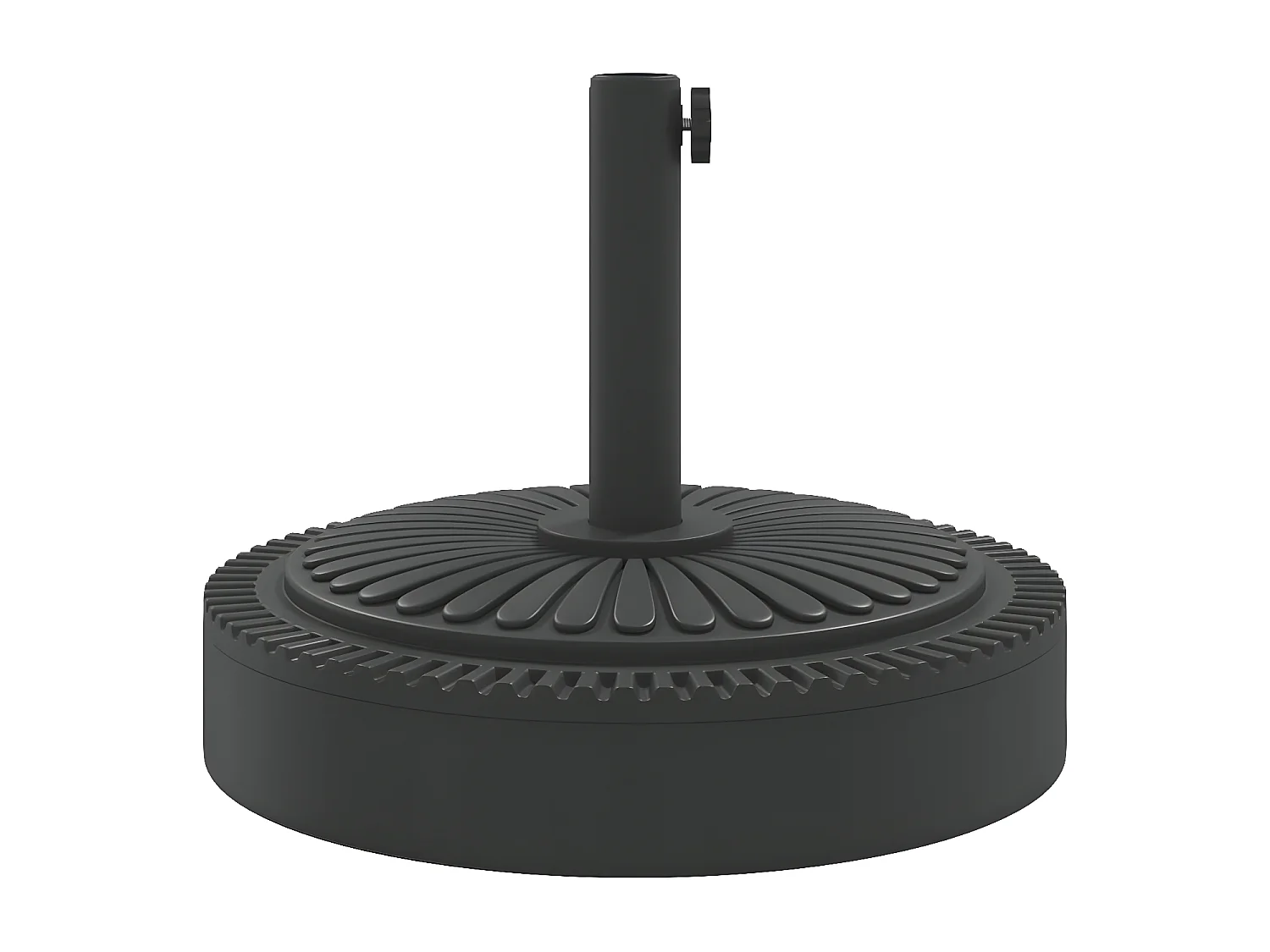 Tiar  Base per Ombrellone per Pali Ø38/48 mm 25 kg Rotonda