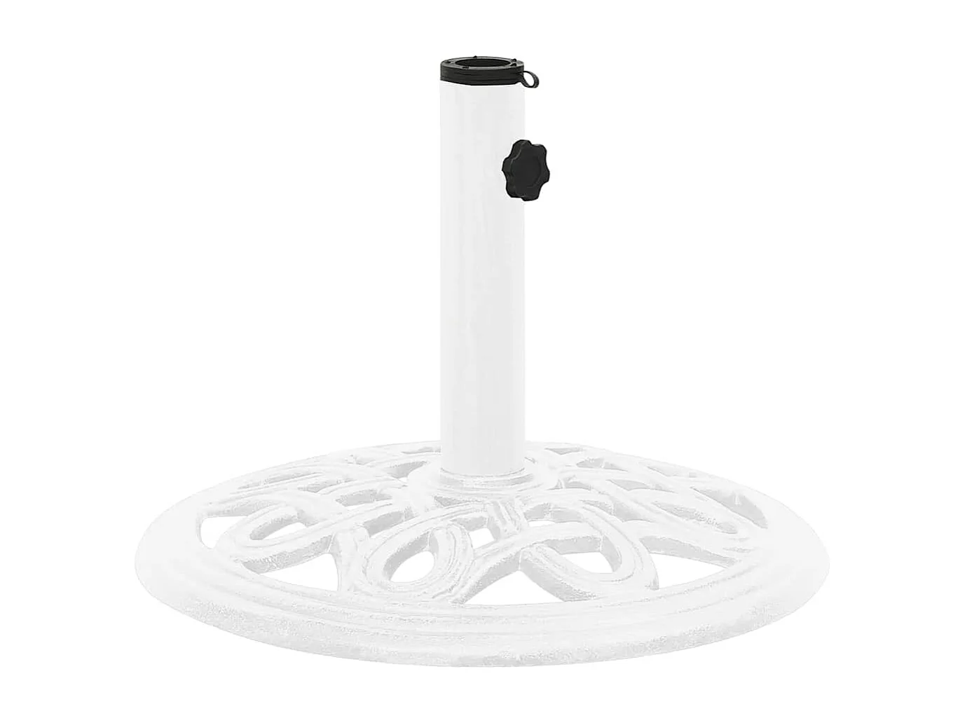 Belfort  Base per Ombrellone Bianca 40x40x32 cm in Gsa