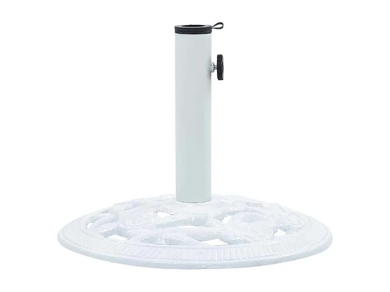 Belfort  Socle de parasol Blanc 9 kg 40 cm Fonte