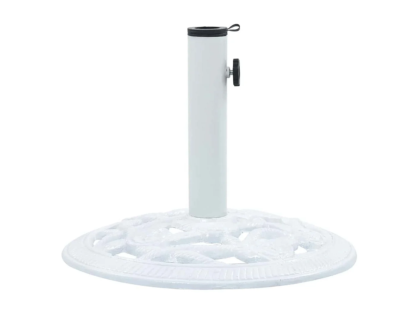 Belfort  Socle de parasol Blanc 9 kg 40 cm Fonte
