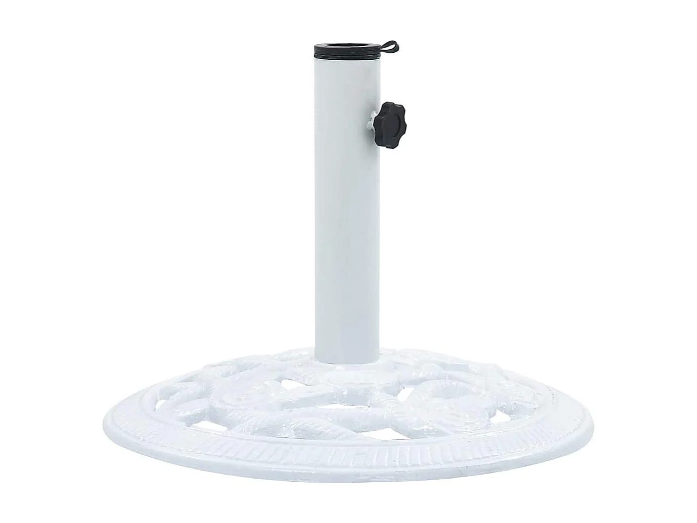 Belfort  Socle de parasol Blanc 9 kg 40 cm Fonte