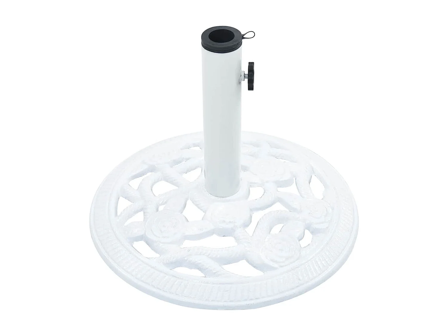 Belfort  Socle de parasol Blanc 9 kg 40 cm Fonte
