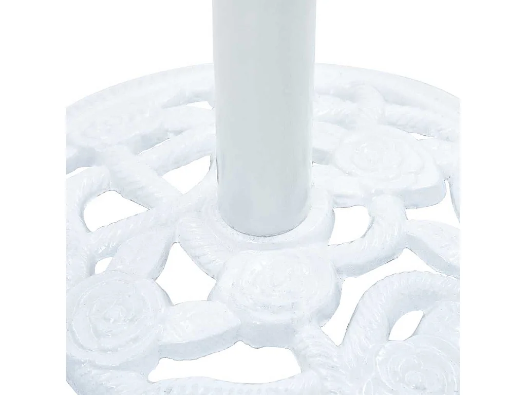 Belfort  Socle de parasol Blanc 9 kg 40 cm Fonte