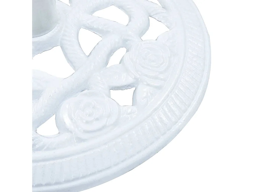 Belfort  Socle de parasol Blanc 9 kg 40 cm Fonte