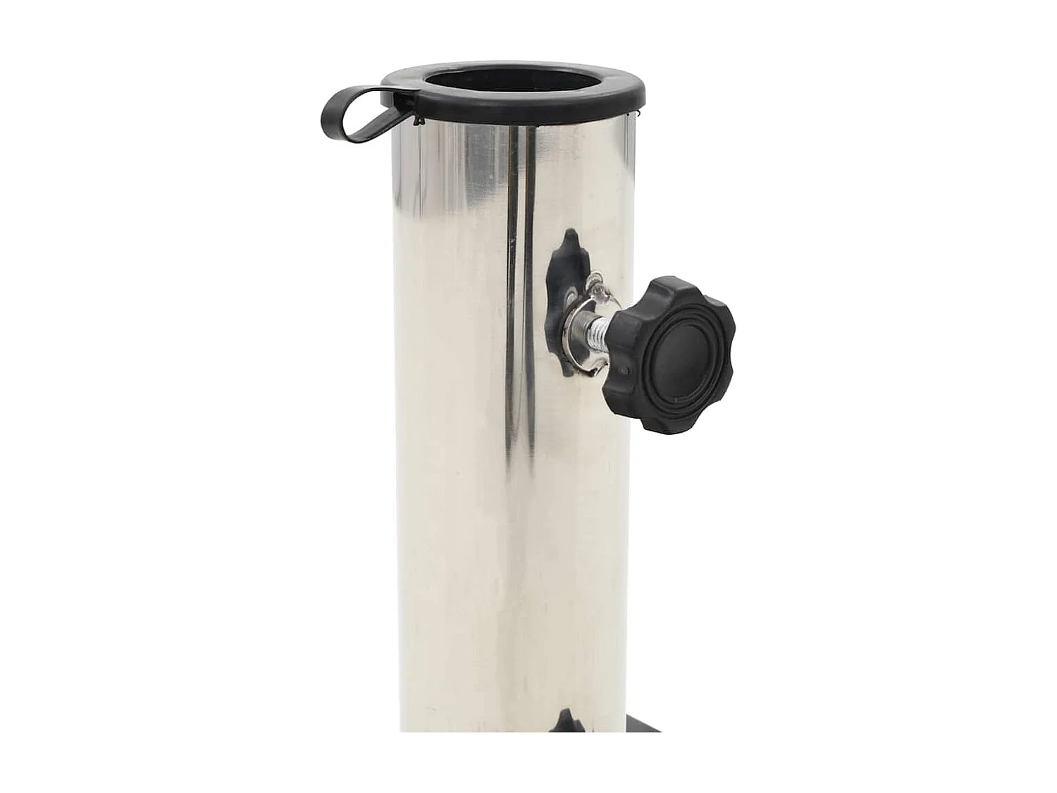 Jessica  Parasolvoet vierkant 28,5 kg graniet zwart