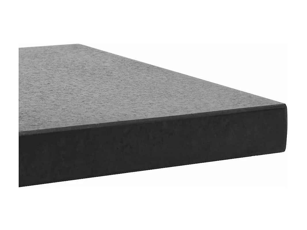 Jessica  Parasolvoet vierkant 28,5 kg graniet zwart