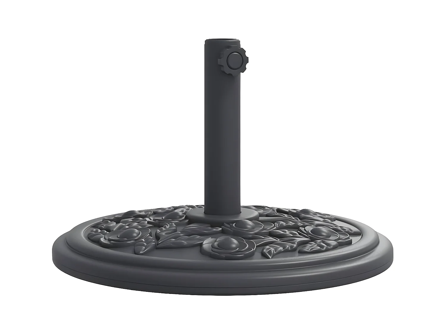 Seldor  Parasolvoet voor stok van Ø38 / 48 mm 12 kg rond