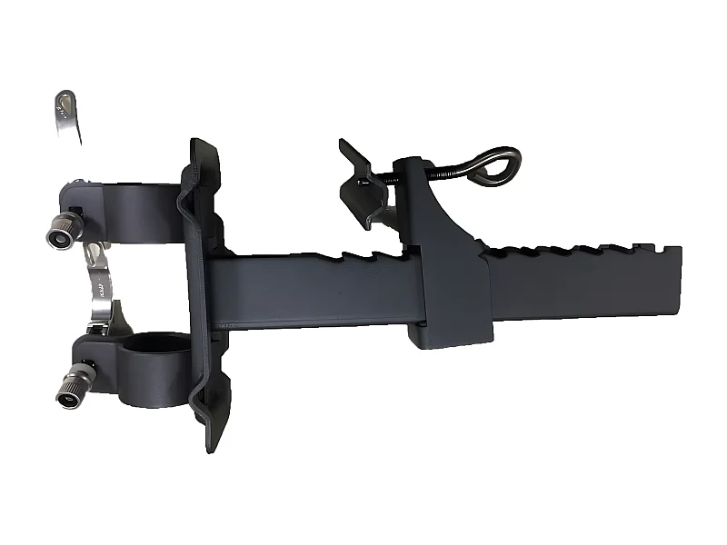 Prolenta Premium -  Balkonhalterung für Sun Wave Sonnenscrm Grau VOE5P033