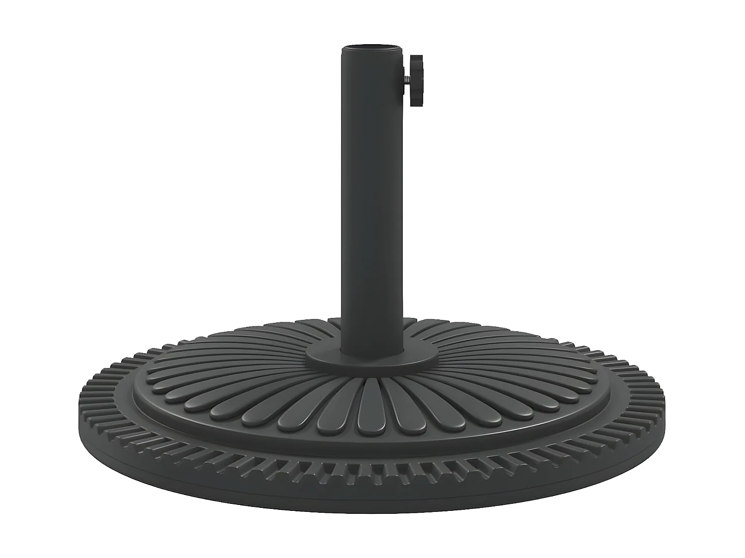 Tiar  Sonnenscrmständer für Ø38/48 mm Mast 12 kg Rund