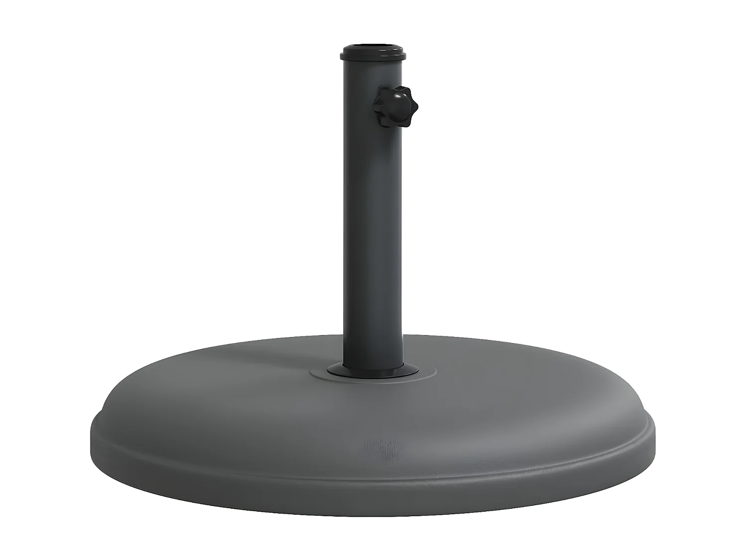 Tjorve  Base de sombrilla redonda para palos de Ø32/35/38 mm 15 kg