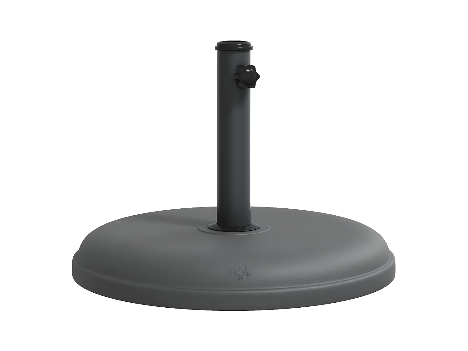 Tjorve  Base de parasol pour mâts Ø32/35/38 mm 15 kg rond