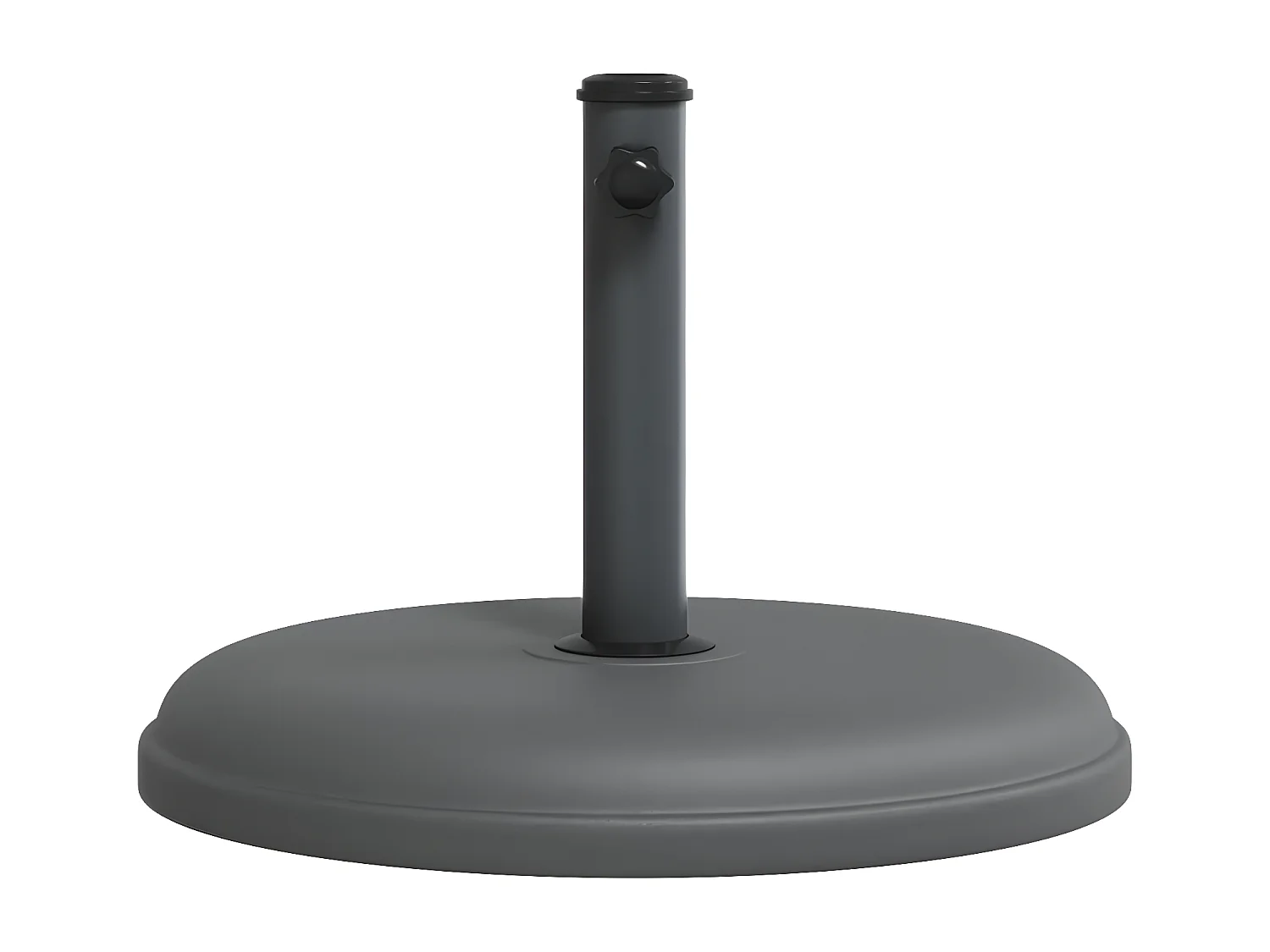 Tjorve  Base de parasol pour mâts Ø32/35/38 mm 15 kg rond